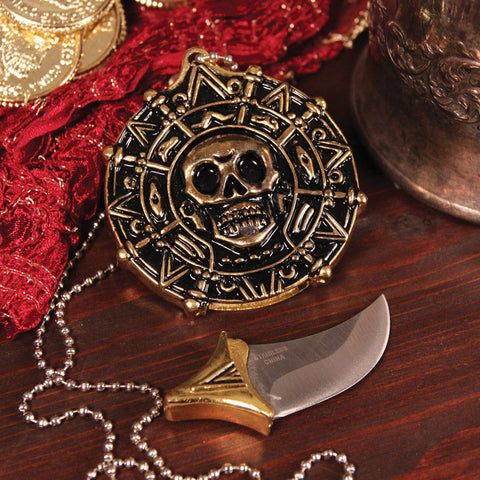 Pirate Pendant With Hidden Blade