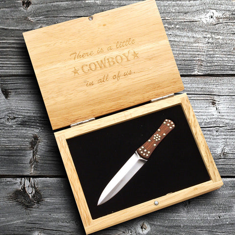 Miniature Frontier Paddle Knife