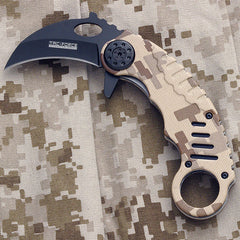 Tac-Force Desert Digital Karambit