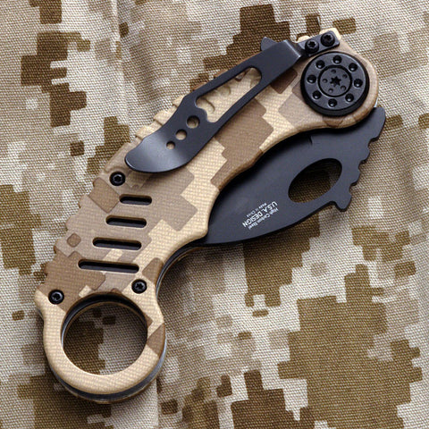 Tac-Force Desert Digital Karambit